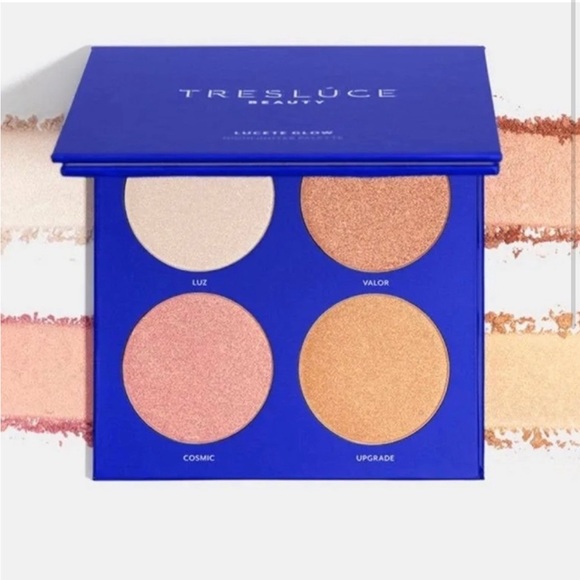 NWT Treslúce Beauty Highlighter Palette - Lucete Glow - Picture 1 of 2